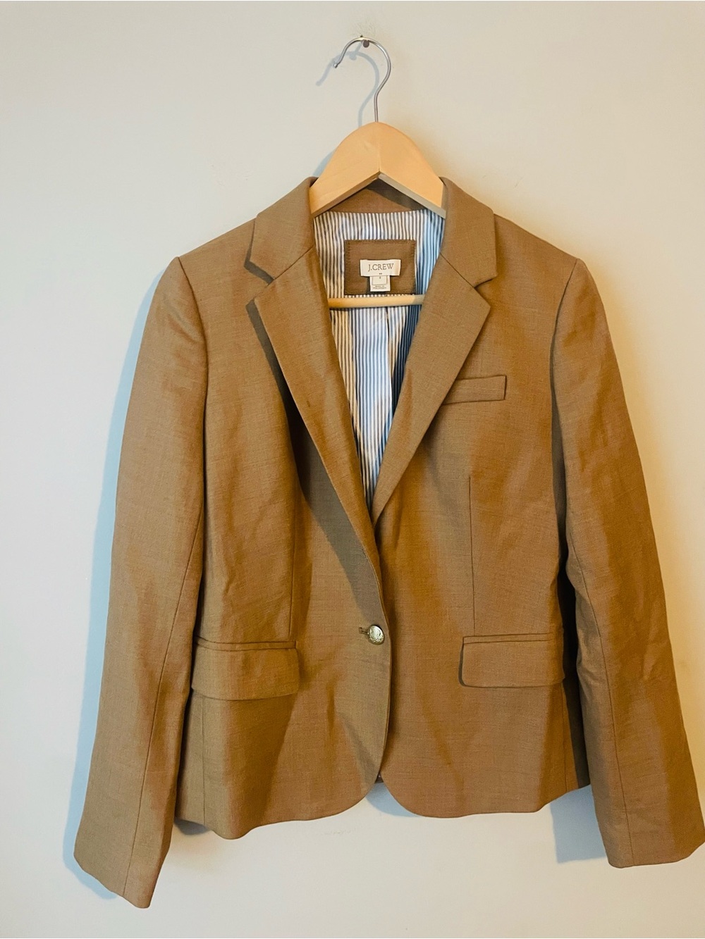 J.Crew Women's Tan Blazer